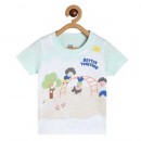 Miniklub Knit T-Shirt - White, 12-18m